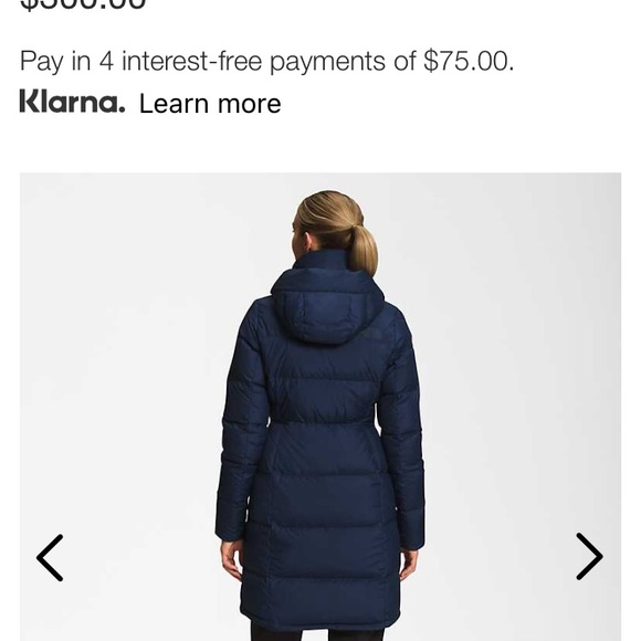 North face Metropolis Parka 3 BNWTs in Aviator Navy!! 🥰 - Picture 2 of 11